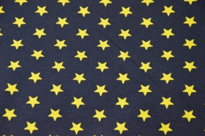 Jersey GOTS Stars Marineblau / Gelb